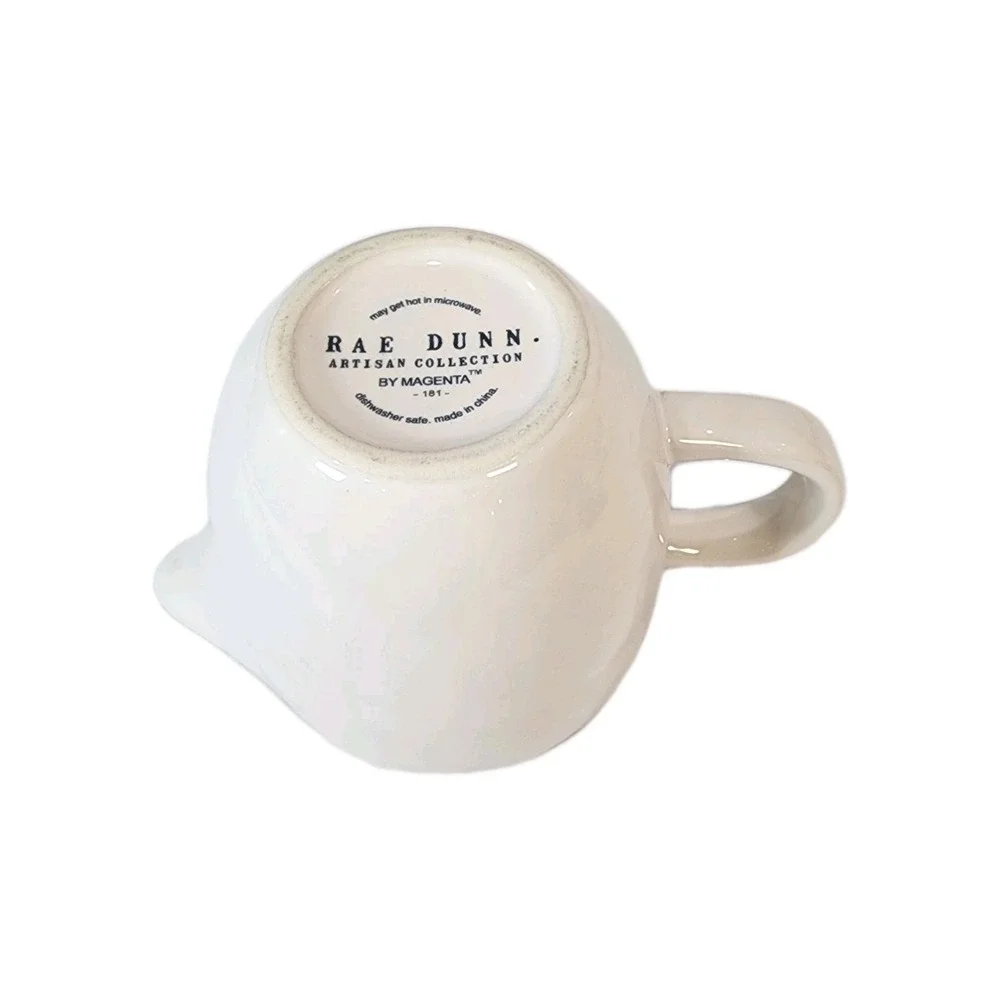 Rae Dunn Ceramic Pour Creamer Artisan Collection 181 By Magenta‎ Ivory